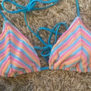Triangl vinca sherbet stripe S M